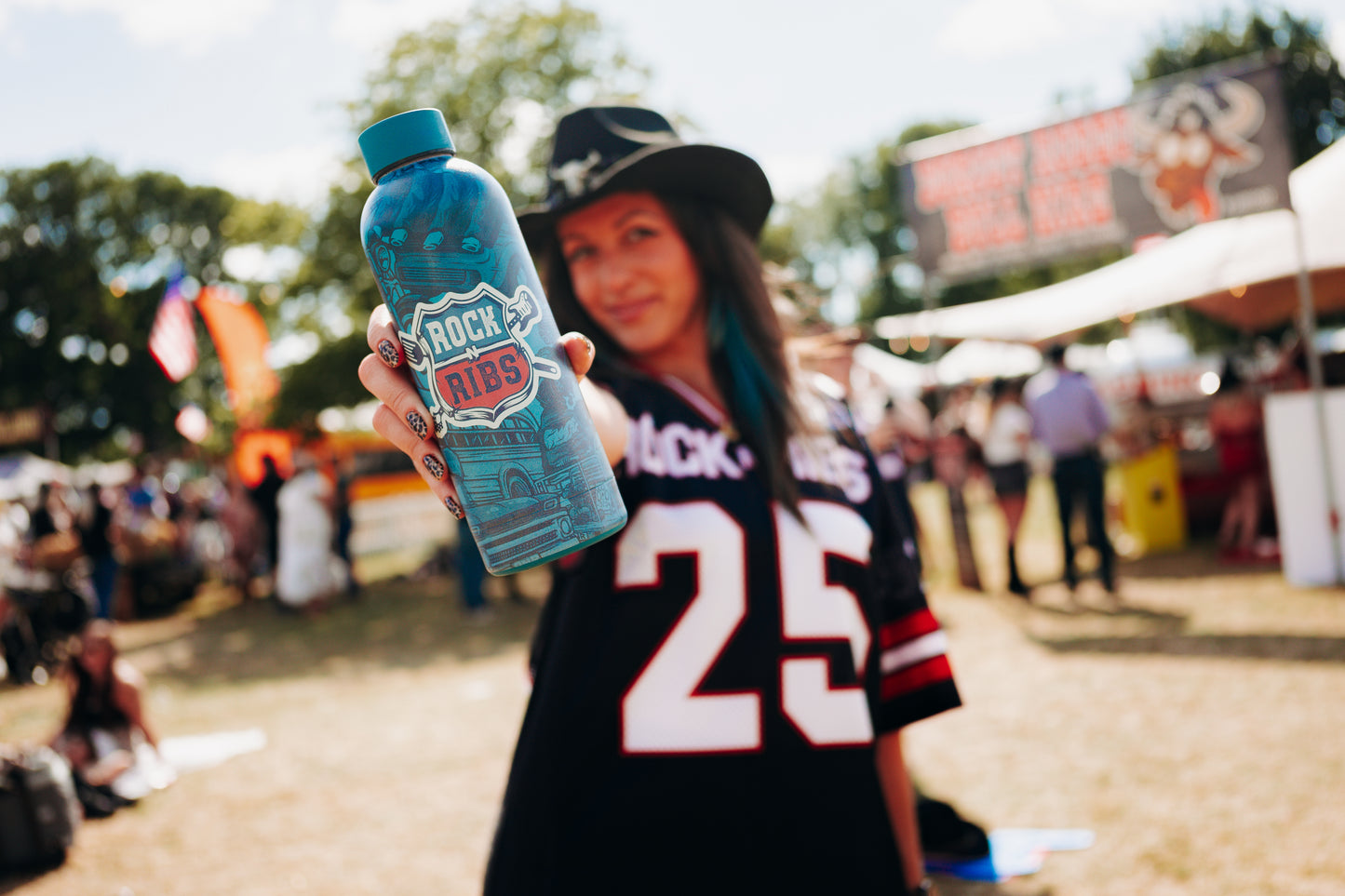 Blue Water Bottle 500ml