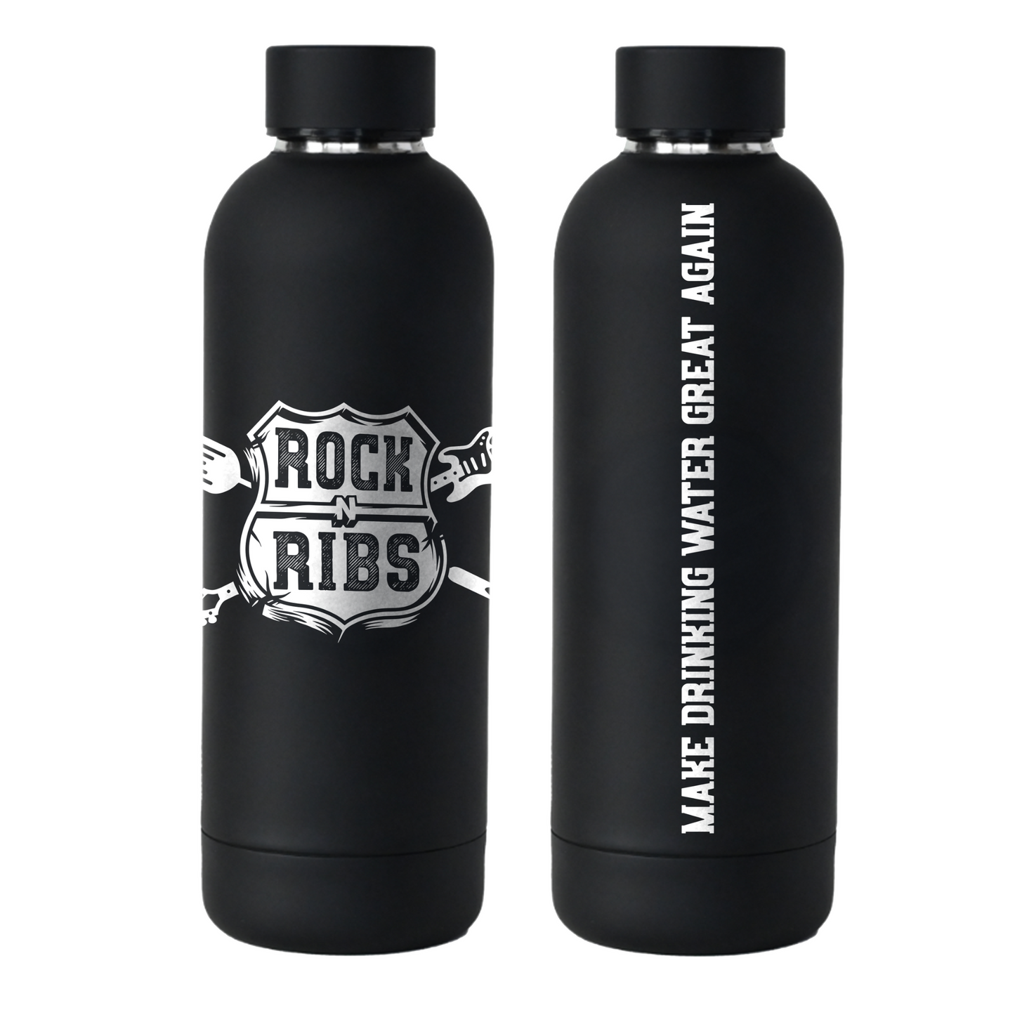 Black Water Bottle 500ml