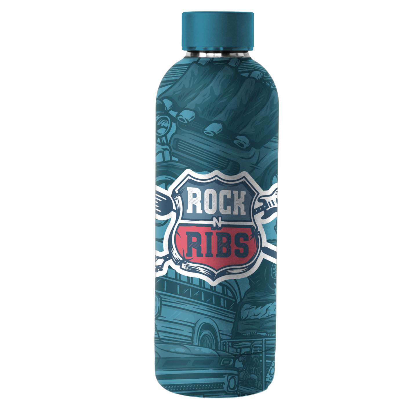 Blue Water Bottle 500ml