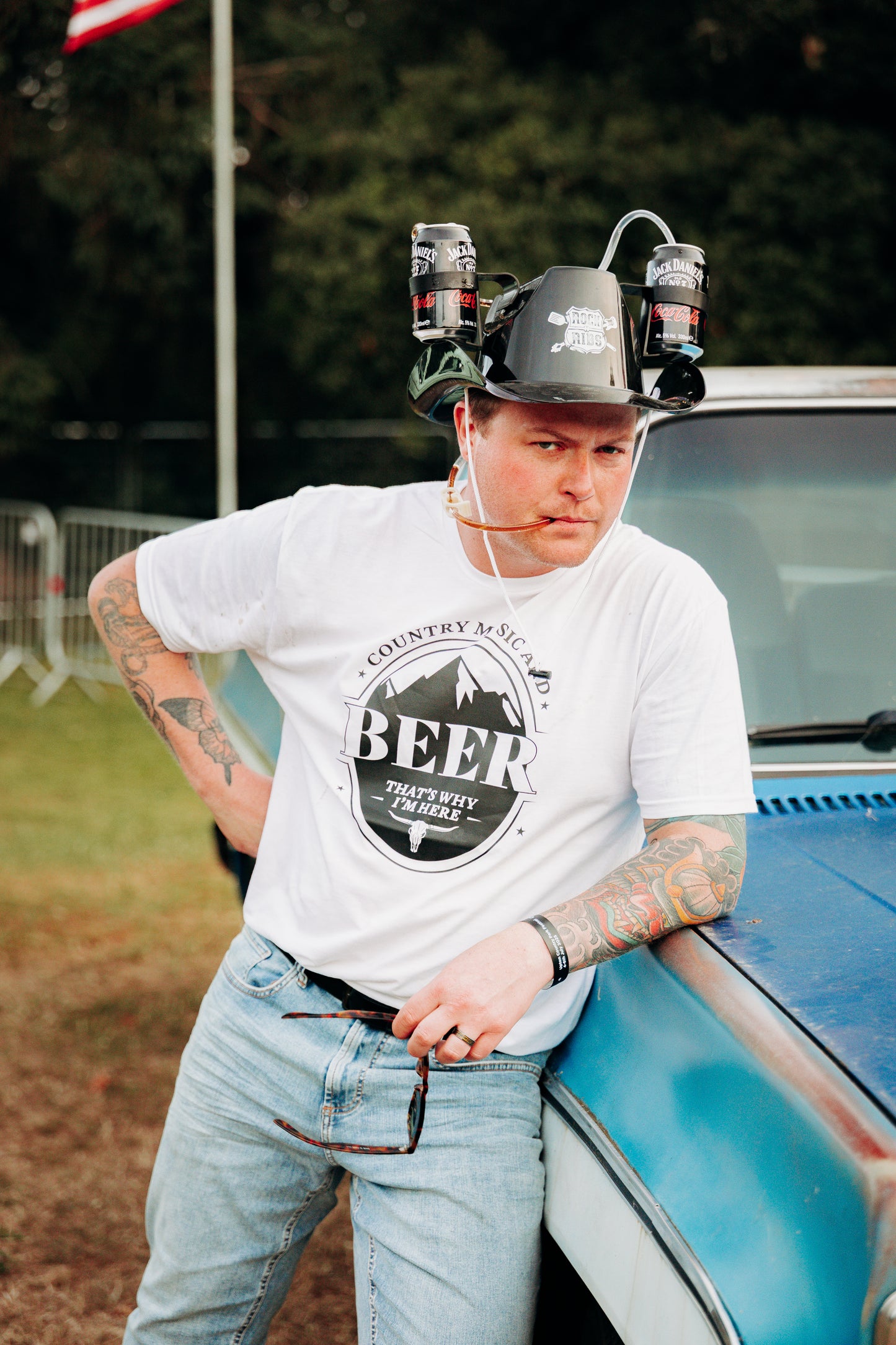 Cowboy Beer Hat
